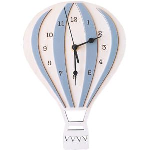 Nordic Stijl Air Ballon Klok Voor Kinderkamer Leuke Wandklok Woondecoratie