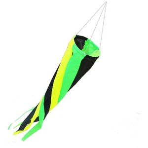 Professionele Kite Accessoires 3D Groen Windsocks Voor Auto/Driehoek Vliegers Kids