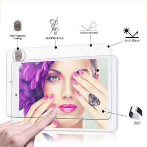 Premium Anti-Glare Scherm Beschermende Matte Film Voor Teclast P80h 8.0 ""Tablet Anti-Krassen Screen Protector Films + Schoon Gereedschap