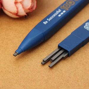 2B Zwart Lood Houder Examen Vulpotlood Met 6 Stuks Lea d Refill Set Kantoor Scholieren Onderzoek Supply Willekeurig kleur