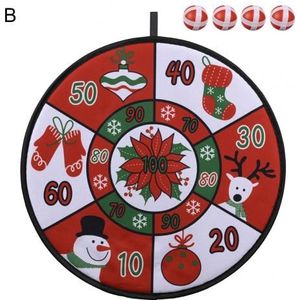 Kinderen Darts Board Kind-Grade Enkelzijdig Massaal Dartbord Met 4 Ballen Voor Kinderen Kids Dart Game Familie kerst Spel