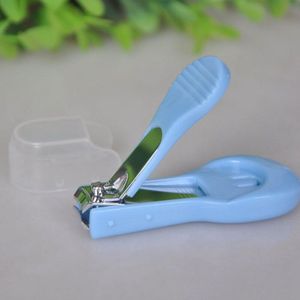 Baby Nagelknipper Kinderen Roze Blauw Veiligheid Cutter Peuter Infant Schaar Baby Nail Care Clippers