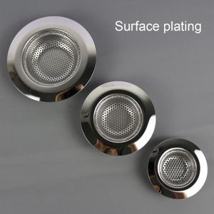 7 Cm/9 Cm/11 Cm Gootsteen Zeef Afvoer Gat Filter Val Metalen Spoelbak Rvs Zeef screen Afval Afvoer Badkamer