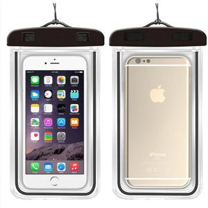 Universele Lichtgevende Waterdichte Case Voor Iphone X Xs 8 7 6S 5 Plus Cover Pouch Tas Gevallen Voor Telefoon coque Waterdicht Telefoon Case