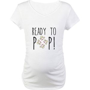 MUQGEW moederschap kleding Moederschap Leuke Brief Afdrukken O-hals Korte Mouw T-shirt Zwangere Tops ropa para embarazada verpleging