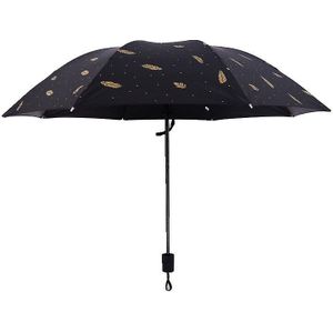 Automatische Paraplu Rooster Zwarte Coating Paraplu Wind Slip Vouwen Anti-Uv Parasol Winddicht Regen Paraplu Voor Mannen Vrouwen
