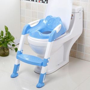 Baby Peuter Potty Toilet Trainer Veiligheid Stoel Stap Met Verstelbare Ladder Zuigeling Wc Vouwen Abattant Wc Urinoir Seat