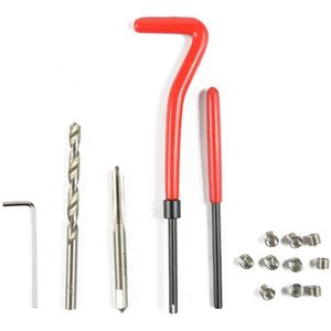 Auto Coil Boor Tool Metrische Draad Reparatie Insert Kit Helicoil Auto Reparatie Tools Grof Koevoet Schroef Reparatie Kit