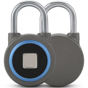 Schuifdeur lock Keyless Anti-diefstal Smart Lock Oplaadbare Hangslot Mobiele Telefoon Bluetooth APP voor Rugzakken smart deurslot