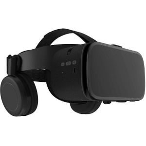 NEWSTYP 5~7 inch VRG Pro 3D VR Glasses Virtual Reality Full Screen Visual Wide Angle VR Glasses Box for 5 to 7 Inch Smartphone Glasses with Bluetooth Remote Control (Black Pro