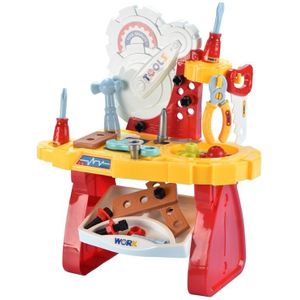 Kinderen Simulatie Reparatie Gereedschap Speelgoed Power Werkbank Bouw Tool Bench Set Voor Jongens En Meisjes Kinderen Doen Alsof Speelgoed