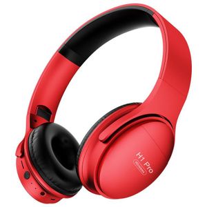 H1 Pro Bluetooth Hoofdtelefoon Hifi Stereo Over-Ear Headsets V5.0 Opvouwbare Oortelefoon Ergonomisch Draadloze Hoofdtelefoon
