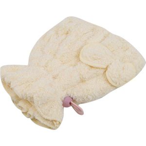 Baby Douche Caps Coral Fleece Haar Handdoek Verdikte Absorberende Kinderen Haar Blister Badmuts Badkamer Benodigdheden