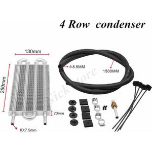 Auto Modificatie Voor Universele Accessoires Auto Airconditioning Buis Riem Condensor Auto 4/6/8 Rij Condensor