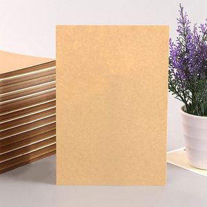 A4 Bruin Kraftpapier Diy Handgemaakte Kaart Maken Papier Dik Karton