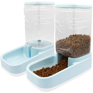 2 Stuks/set Kat Voerbak Voor Hond Automatische Feeders Hond Water Dispenser Fontein Fles Voor Kat Kom Voeden En Drinken