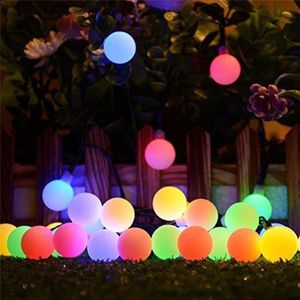 10M 100 Led Solar Lampen Led String Fairy Lights Garland Kerst Zonne-verlichting Voor Wedding Garden Party Decoratie Outdoor