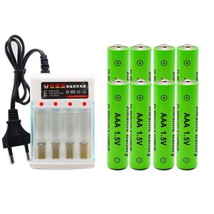 1.5V Aaa Batterij 3000Mah 1.5V Alkaline Aaa Oplaadbare Batterij Voor Afstandsbediening Speelgoed Licht Batery + Lader