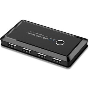 Usb 2.0 Switch Selector 4 Port Usb Sharing Switcher Voor Pc Scanner Muis Printer Voor Keyboard Monitor Usb Switch