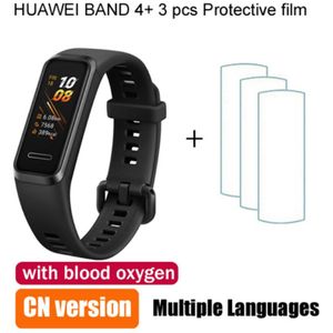 In Voorraad Huawei Band 4 Smart Polsband 0.95 ''Kleur Touch Amoled Screen Zwemmen Houding Detecteren Hartslag