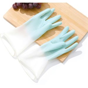 3 Pairs Keuken Afwas Handschoenen Voor Huishoudelijke Gebruik Waterdichte Scrubber Lange Schoonmaken Handschoen 3 Maten