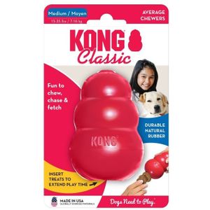 M-Size Kong Klassieke Hond Chew Toy Collection Tot 15-35lbs(7-16Kg)
