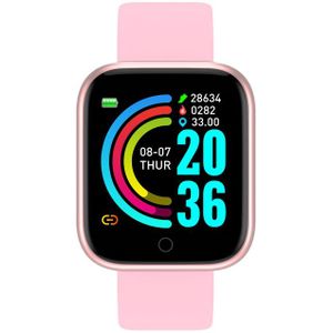 hartslagmeter Smart Horloge Y68 Fitness Sport Waterdicht Horloge Armband Slimme Waterdichte Bluetooth Verbinding Duurzaam Fitness Hartslagmeter