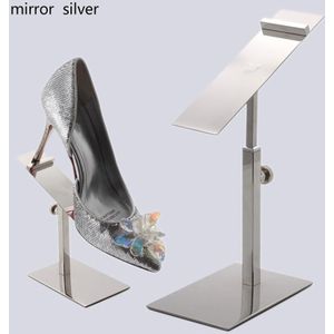 Mannen/vrouwen Schoenen Display Stand Rack Stainessstaal Schoen Houder Plank Verstelbare Metalen Schoenen Display rack