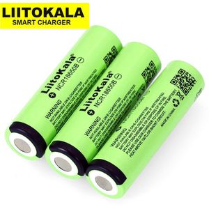 Liitokala Originele 18650 3400mAh lithium batterij NCR18650B voor zaklampen 3.7V batterijen