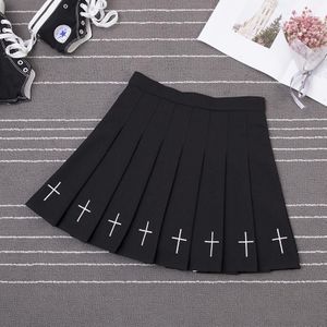 Vrouwen Plooi Rok Preppy Stijl Geplooide Rokken Mini Schattige Japanse Schooluniformen Meisje Rok Solid Hoge Taille Rok Mini Rokken