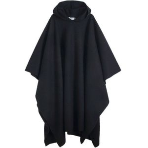 Mannen Japan Street Style Hooded Gewaad Mantel Trenchcoat Bovenkleding Mannelijke Gothic Punk Modeshow Trui Lange Jas Overjas