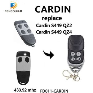 Cardin s449 vervanging afstandsbediening rolling code 433 mhz/SMG-002 voor CARDIN S476-TX2, S476-TX4 garagedeur remote commando