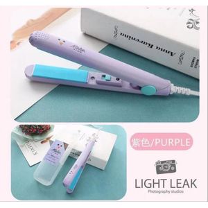 Curling Staaf Stijltang Student Mini Vrouwelijke Kleine Elektrische Spalk Straight Curl Dual-Gebruik Pony Rechte Curler