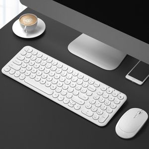 OREY - Wireless Keyboard Mouse - Draadloos Toetsenbord en Muis Kit - Zwart - Ergonomisch