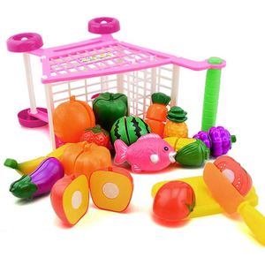 Kinderen Mini Supermarkt Kar Speelgoed Winkelcentrum Plastic Pretend Speelhuis Speelgoed Voor Kinderen Kid Kerst