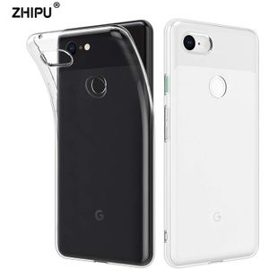 Case Voor Google Pixel 3 3XL Tpu Silicon Duurzaam Clear Gemonteerd Bumper Soft Case Voor Google Pixel 2 2 Xl transparant Back Cover