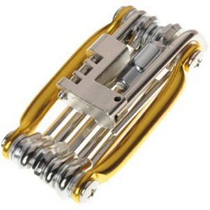 11-In-1 Fiets Multitool Draagbare En Ligtweight Fiets Reparatie Tool Set Met Ketting Cutter, hex Sleutels, Schroevendraaiers, T-25