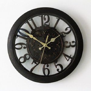 Meijswxj 3D Wandklok Saat Klok Reloj De Pared Duvar Saati Vintage Digitale Wandklokken Woonkamer Wanddecoratie Levert