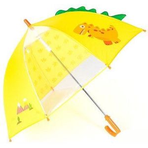 Yada Dinosaurus Patroon Vouwen Regenachtige Transparante Paraplu Voor Kid Kind Milieubescherming Cartoon Paraplu YD200130