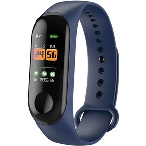 Smart Horloge 0.96Inch Scherm Bloeddruk Hartslagmeter Fitness Sport Armband Polsbandje @ M23