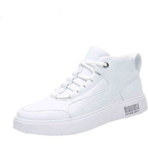 Mannen Witte Schoenen Mannen Sport Casual Schoenen Waterdicht Antislip Chaussure Homme Hoge-Top Lichtgewicht ademende Schoenen