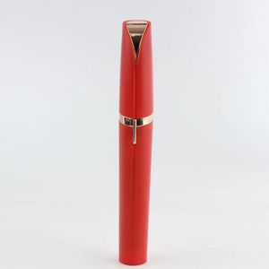 1Pc Wenkbrauw Epilator Elektrische Wenkbrauw Scheermes Draagbare Facial Hair Remover Staal Pijnloos Wenkbrauw Trimmer Mini Shaper Schoonheid