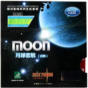 Originele Yinhe Moon Max Tense Factory Tuned Pips In Tafeltennis Rubber Met Spons Voor Ping Pong Racket Galaxy Maan rubber