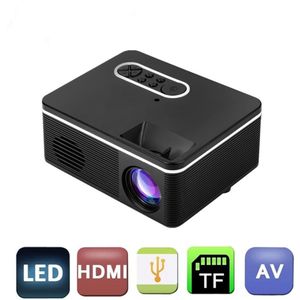 Draagbare Mini Led Projector S361 320X240 Pixels 600Lumen Projector Home Media Speler Ingebouwde Luidspreker