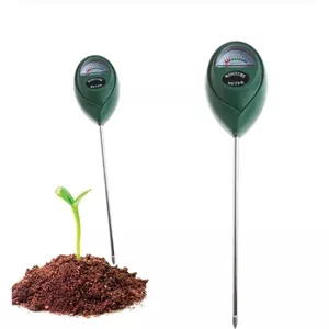 Bodem PH-meter 3-in-1 – PH, Vocht & Lichtmeter – Voor Tuin, Gazon En Planten – Geen Batterij Nodig