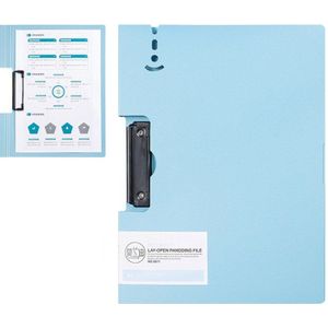 Morandi 4-Kleur Bestandsmap A4 Klembord Schrijfblok Document Holder Board Plastic Clip Board School Kantoorbenodigdheden Briefpapier