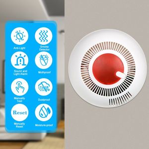 Optische Rookmelder Hoge Gevoelige Draadloze Alarmsysteem Beveiliging Onafhankelijke Rookmelder Fire Bescherming Sensor