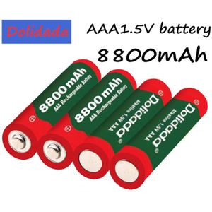 8 Stuks Aa Aaa Batterij 1.5V Aa Batterij 9800 Mah 1.5V Aaa 8800 Mah Alkaline oplaadbare Batterij Voor Klok Speelgoed Camera Batterij