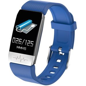 [Body Temperatuur Meting] Bakeey T1 Thermometer Ecg Smart Horloge Band Mannen Vrouwen Smartwatch Hartslag Bloeddruk SpO2