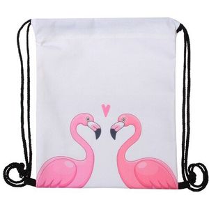 Mode Tasje 3D Afdrukken Flamingo Mochila Feminina Trekkoord Rugzak Vrouwen Dagelijks Casual Meisje Knapzak 29031